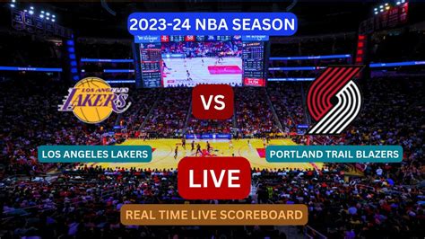 blazers live score.